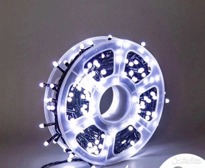 Уличная гирлянда-катушка новая