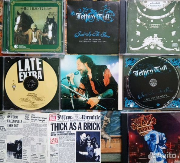 Виниловые пластинки Jethro Tulle