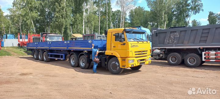 КАМАЗ 65116 с полуприцепом, 2023