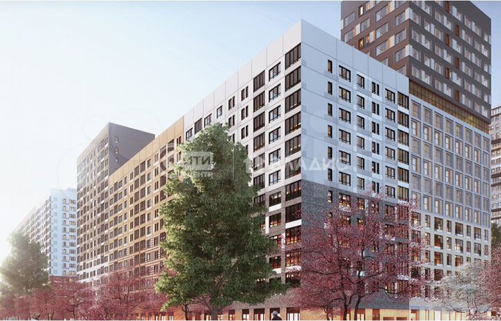 3-к. квартира, 80,5 м², 6/17 эт.