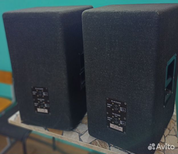 Колонки ES acoustic 18-sound (italy)