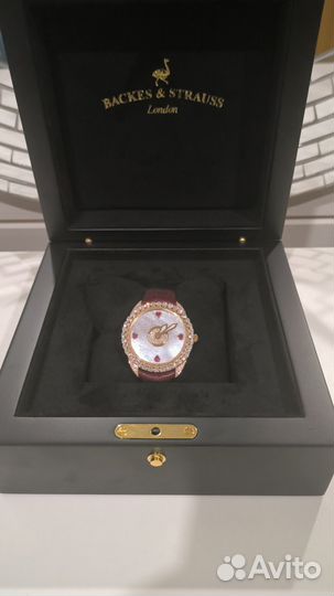 Часы с бриллиантами backes and strauss Англия