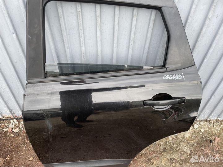 Nissan qashqai j10 дверь задняя левая