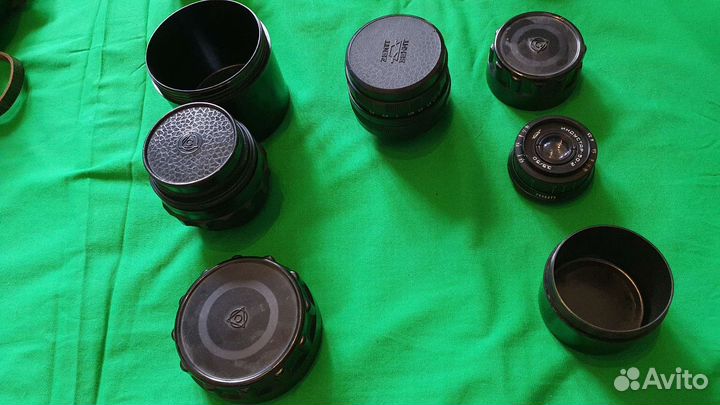 Пленочный фотоаппарат zenit ttl с объективами