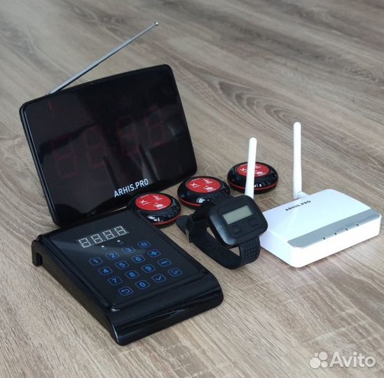 Кнопка вызова медперсонала, персонала, врача, часы