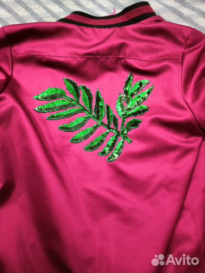 Бомбер для девочки