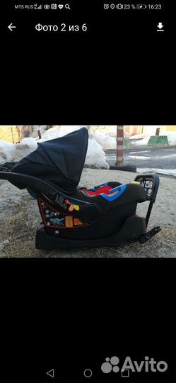 Детское автокресло от 0