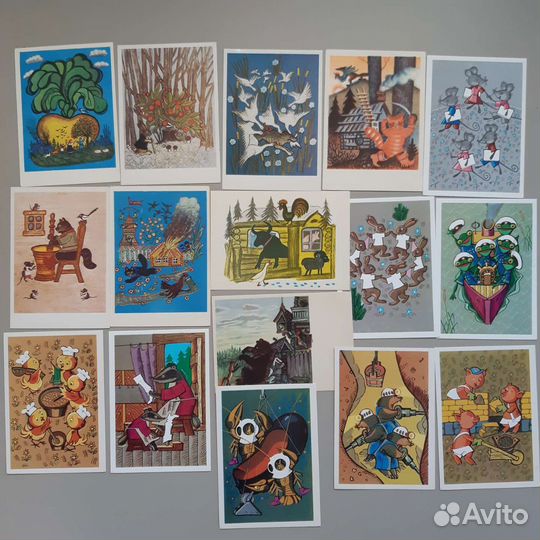 Открытки СССР Васнецов, Котанов