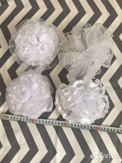 Школьные бантики для волос