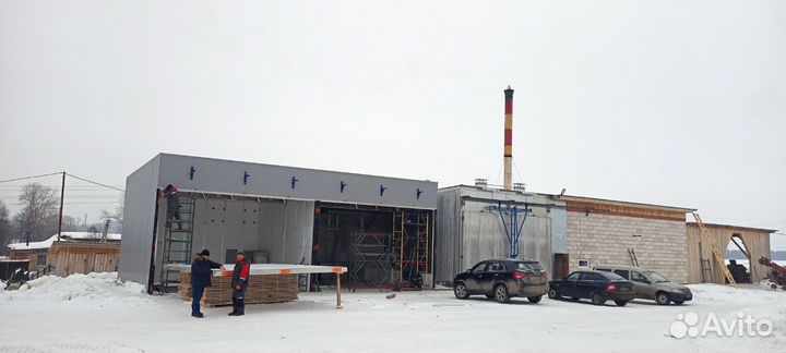 Сушильные камеры древесины - вентиляция