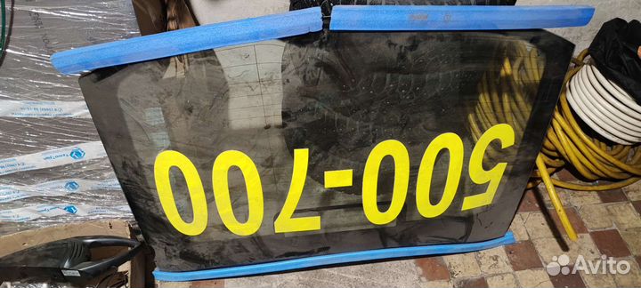 Стекло заднее Шкода Рапид