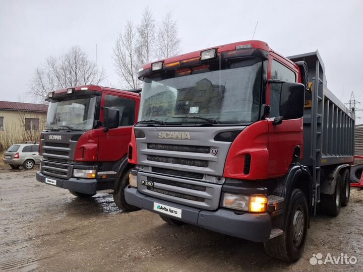 Самосвал 16 м³ Scania P380, 2008