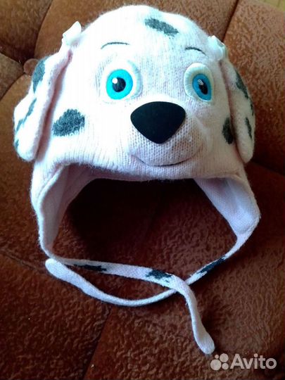 Шапочка зимняя на 2-4 года