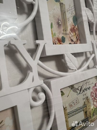 Фоторамка - коллаж / 12 фотографий 10х15 см