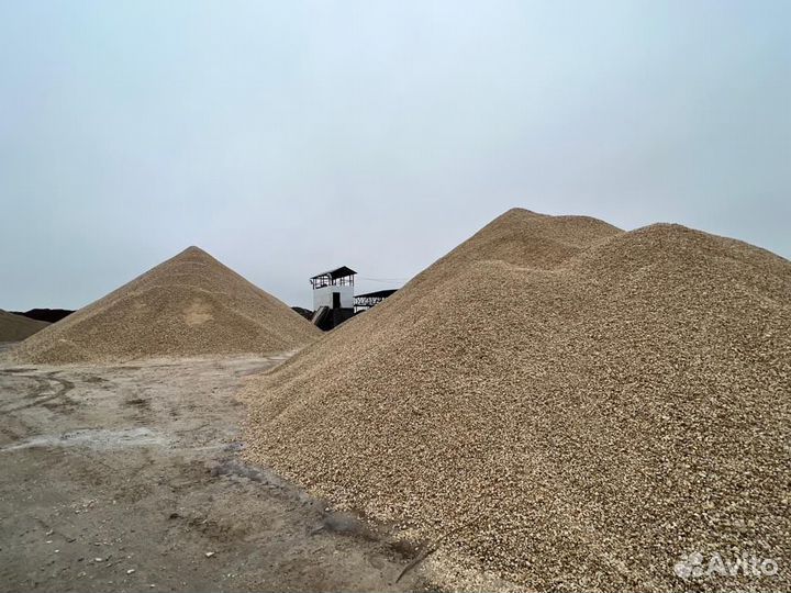 Гравий Щебень фр. 5/20 20/40 40/70 от 5 м3