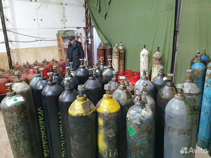 Биогон в баллонах / Газовый баллон / 40л