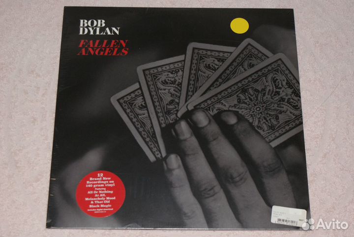 LP Bob Dylan Fallen Angels Запечатан