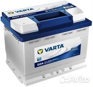 Аккамулятор varta D24
