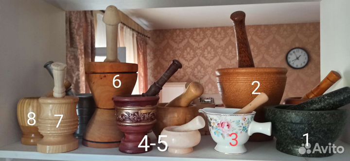 Ступка с пестиком