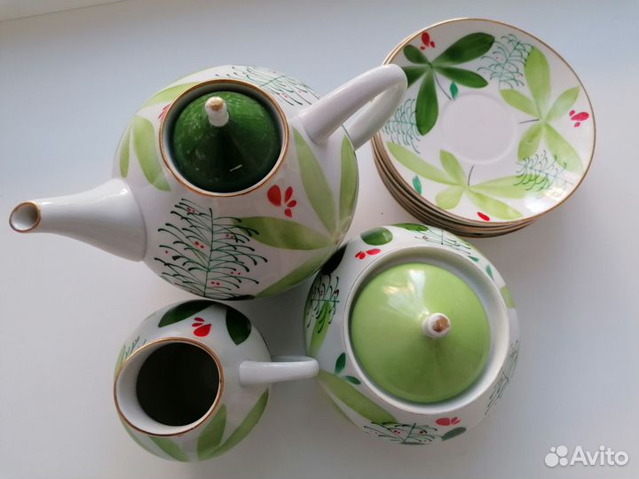 Чайный сервиз лфз фарфор