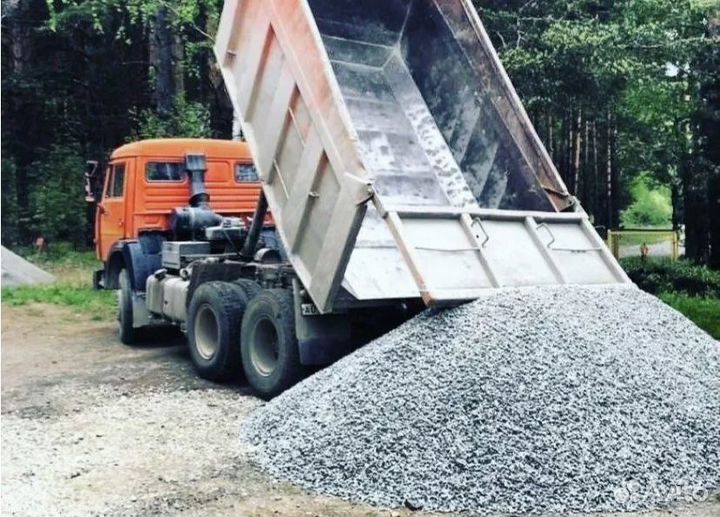 Щебень гранитный