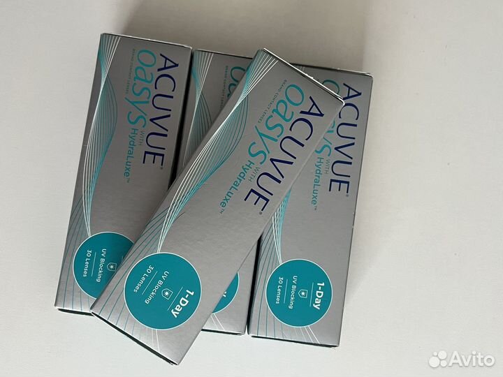 Линзы контактные 4 упаковки acuvue oasys 1 day