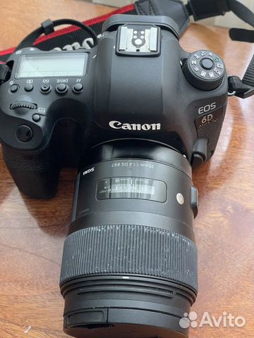 Зеркальный фотоаппарат canon 6d mark II