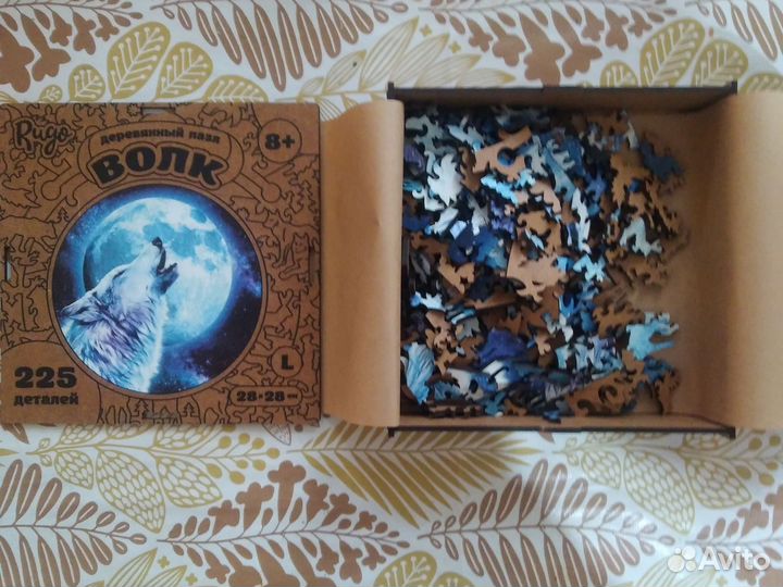 Деревянный пазл 