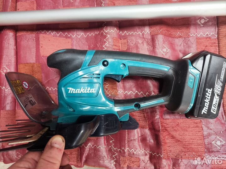 Ножницы кусторез makita dum604z + ручка удлинитель