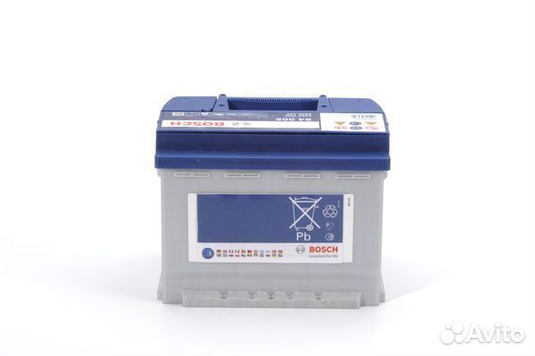 Аккумулятор 60 Bosch. Бесплатная доставка