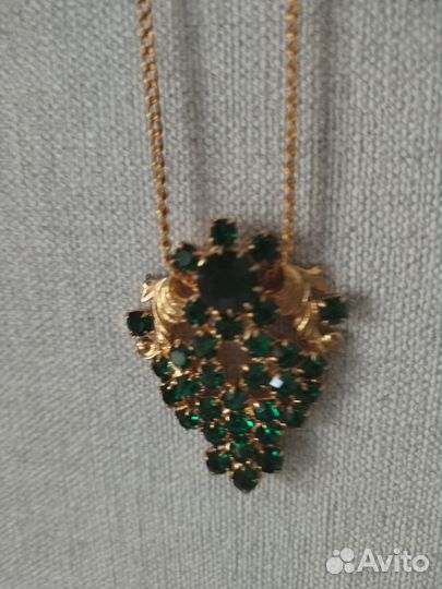 Подвеска и брошь