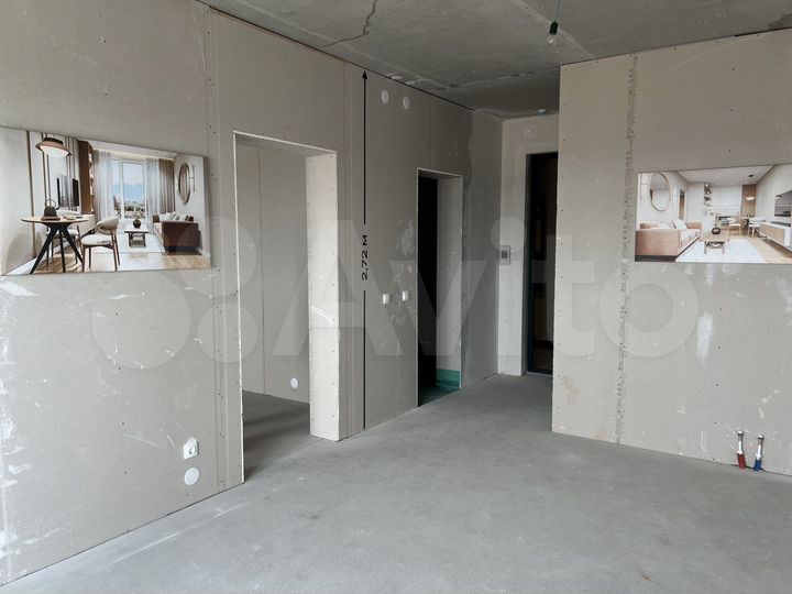 2-к. квартира, 44,3 м², 3/8 эт.