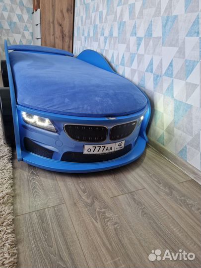 Детская кровать машина BMW