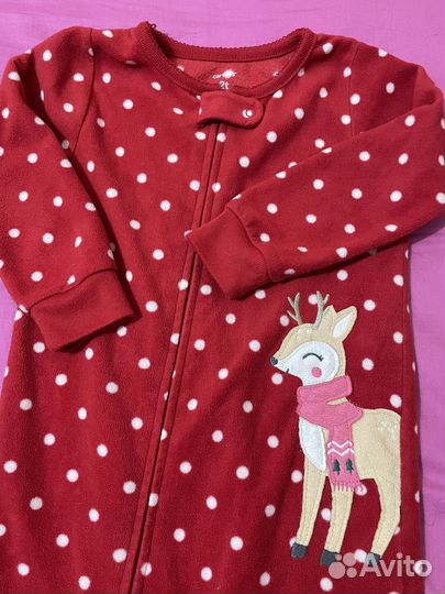 Флисовый комбинезон carters 92