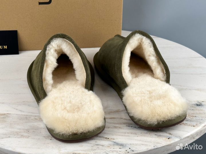 Тапочки мужские UGG Scuff Slipper Burnt Olive