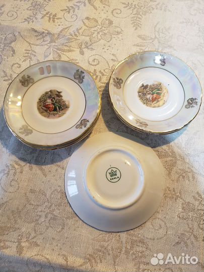 Сервиз чайный Kahla ГДР на 6 персон,30 предм