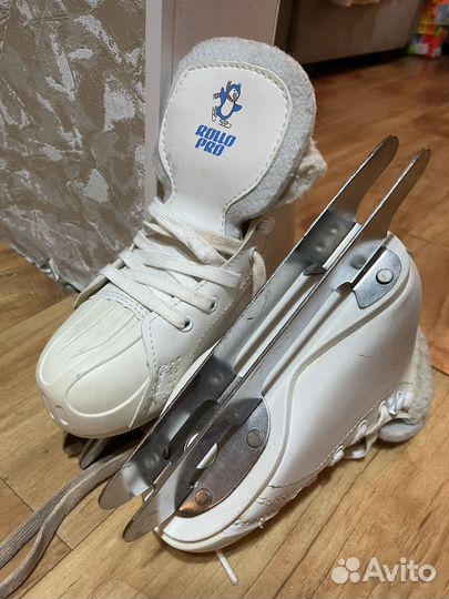 Коньки детские двухполозные 28