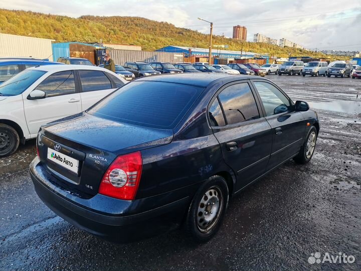 Hyundai Elantra 1.6 МТ, 2008, 195 485 км