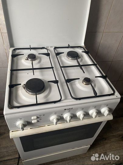 Газовая плита бу indesit