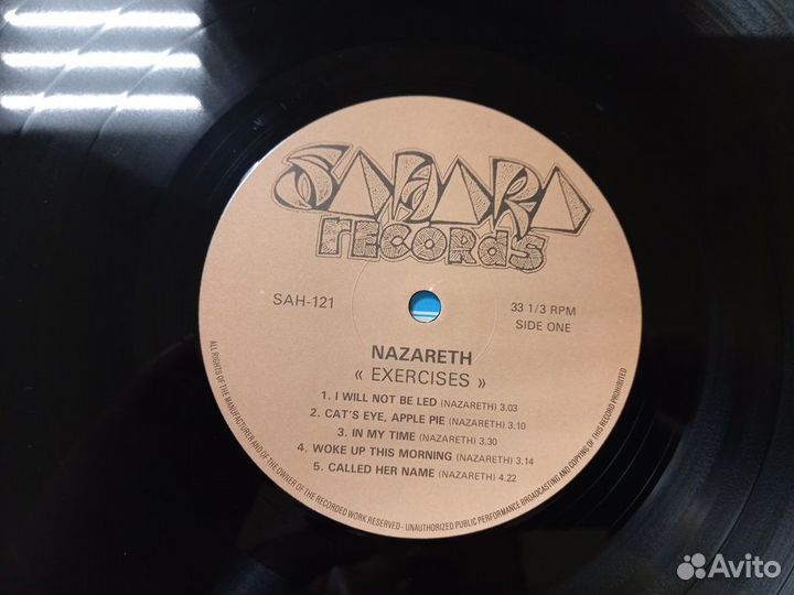 Nazareth - Exercises (LP, Album, RE, RP) UK