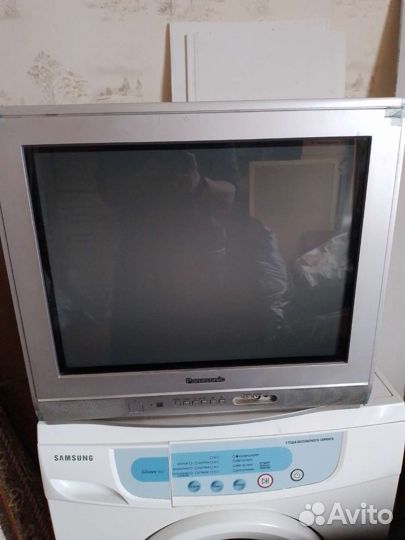Стиральная машина samsung бу два телевизора