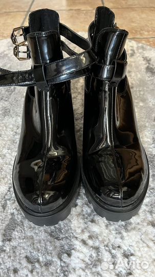 Ботильоны 40 нат.лак