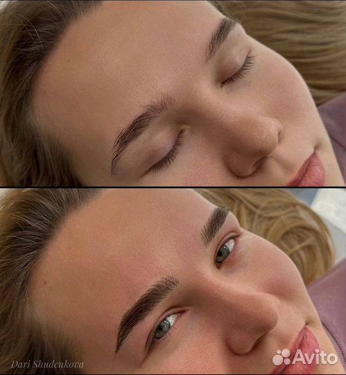 Микроблейдинг бровей