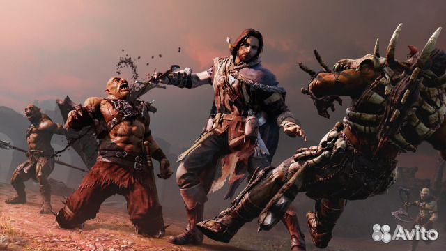 Средиземье Тени войны PS 4 x box one