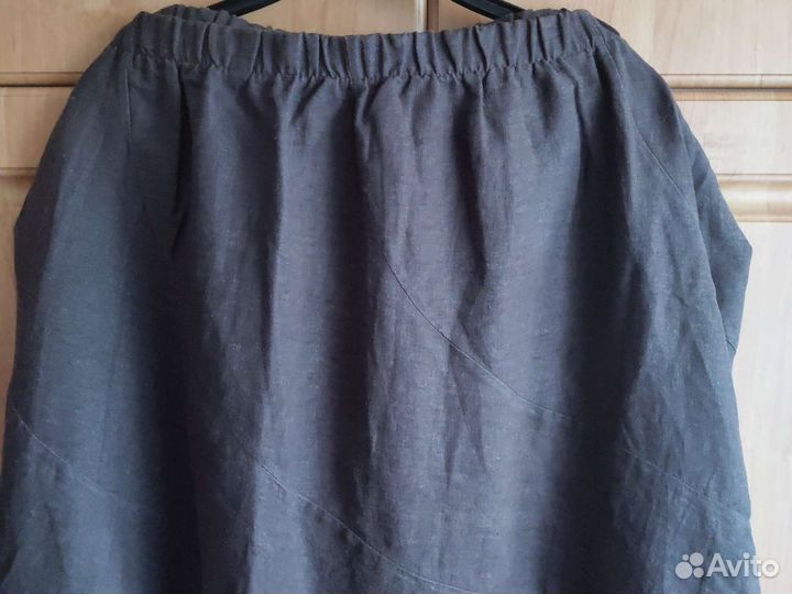 Одежда женская юбки лен