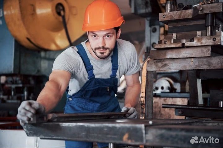 Слесарь на завод, вахта, без опыта, жилье/авансы