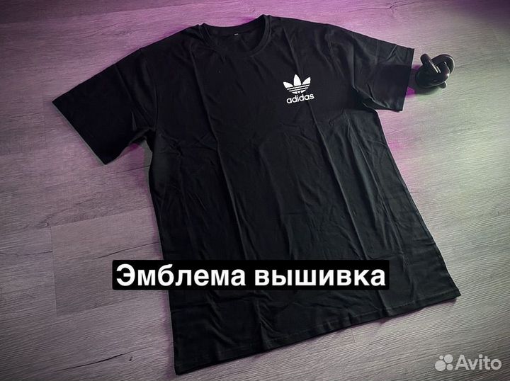 Футболка Adidas черная новая