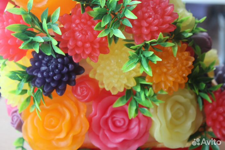 Букет из мыла