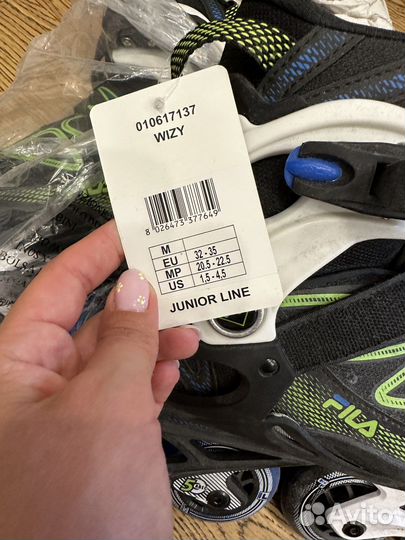 Ролики детские Fila 32-35