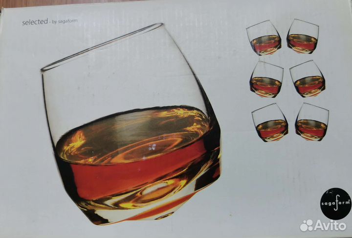 Бокалы для виски 6 шт